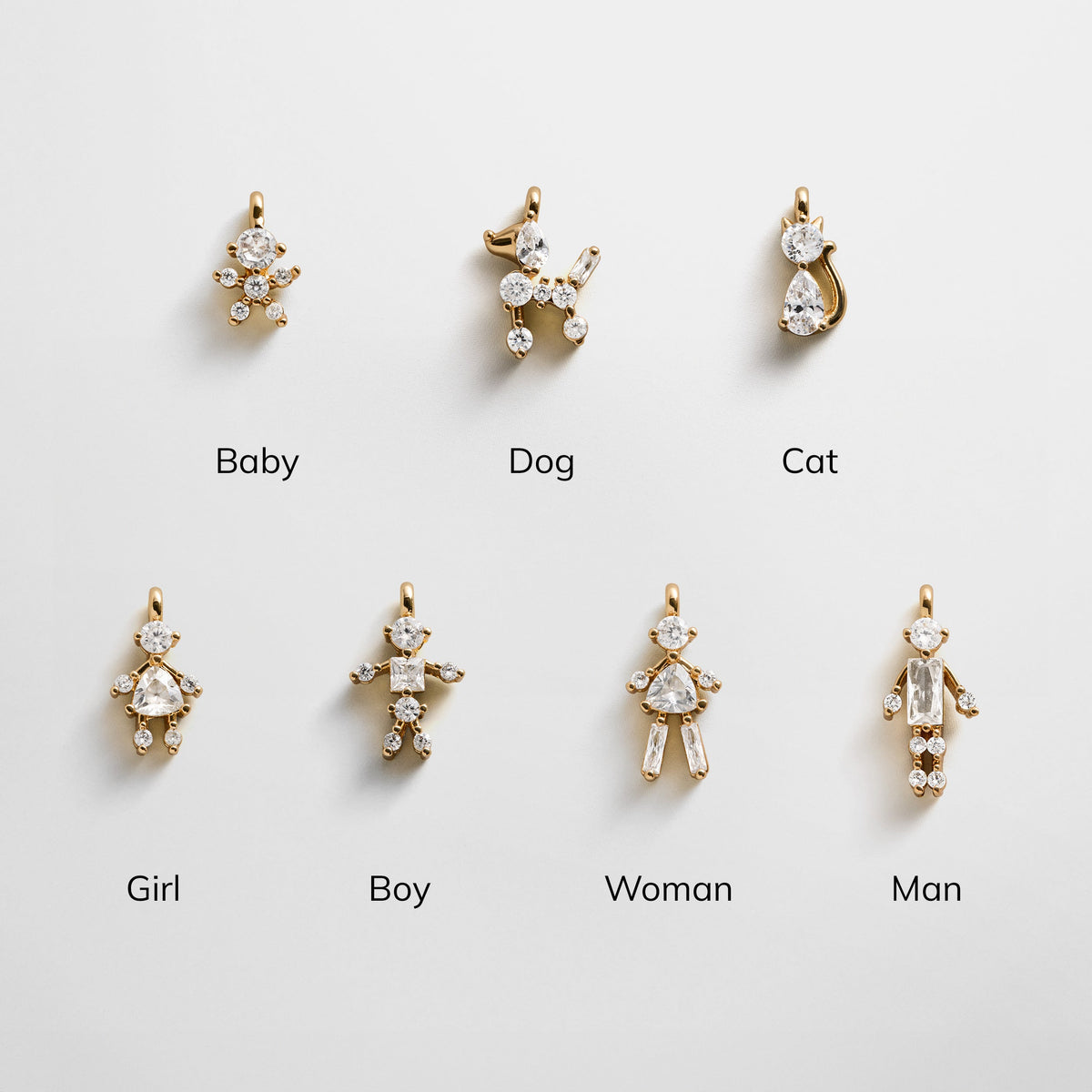 Lavisa - Custom Charm Necklace - Product Gallery View 8