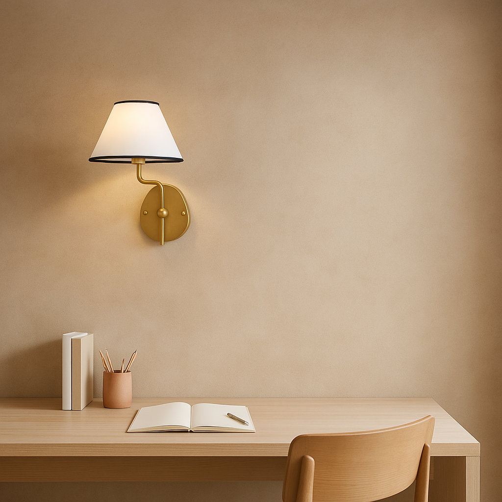 Lavisa - Classic Tapered Shade LED Wall Light
