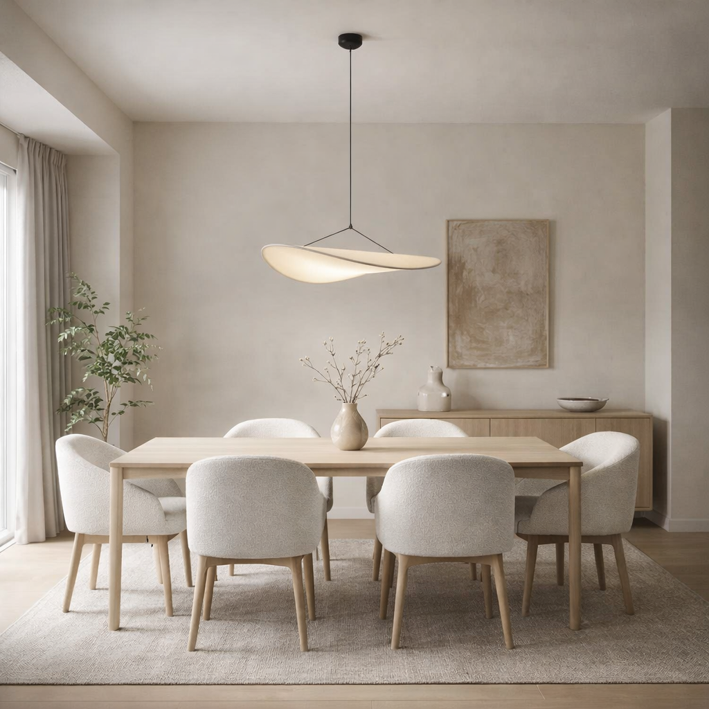 Lavisa - Japandi White Pendant Light