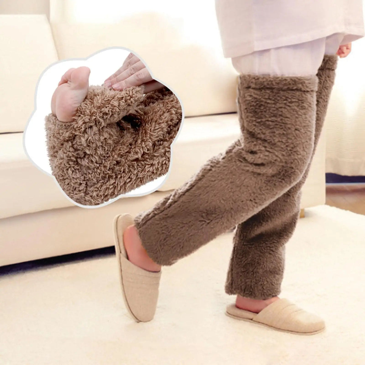 Lavisa - Over the Knee Fuzzy Thigh High Socks
