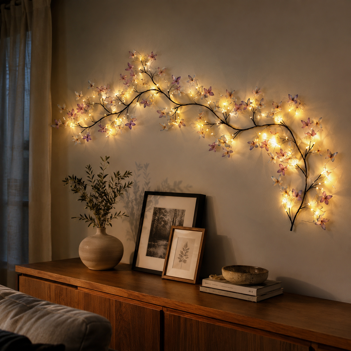 Lavisa - Flexible LED Butterfly Branch Wall Light