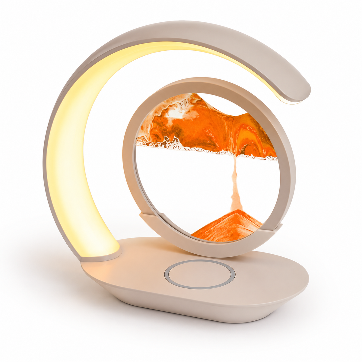 Lavisa - Luma Flow Sandscape Wireless Charging LED Lamp