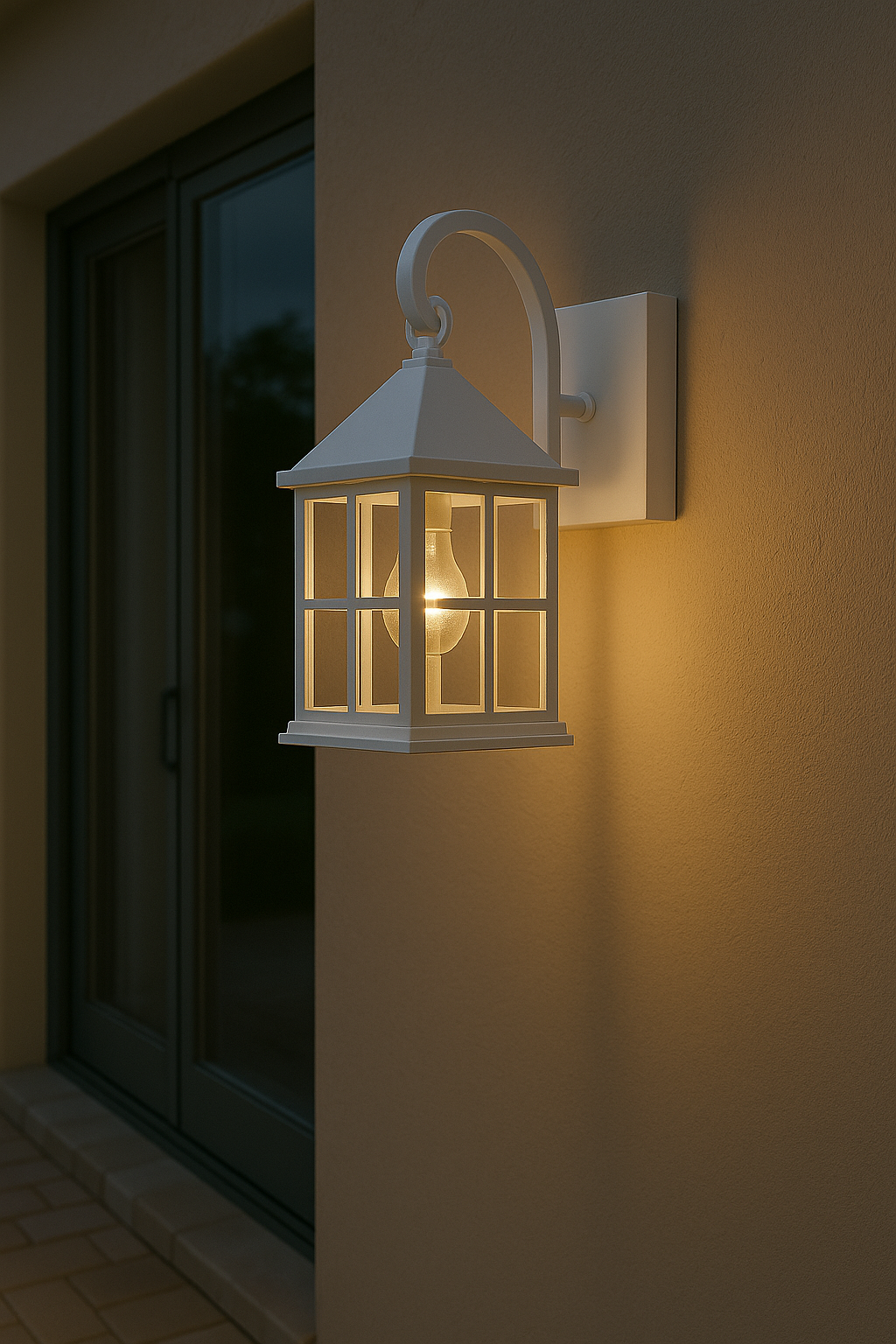 Lavisa - Lantern Outdoor Wall Lamp