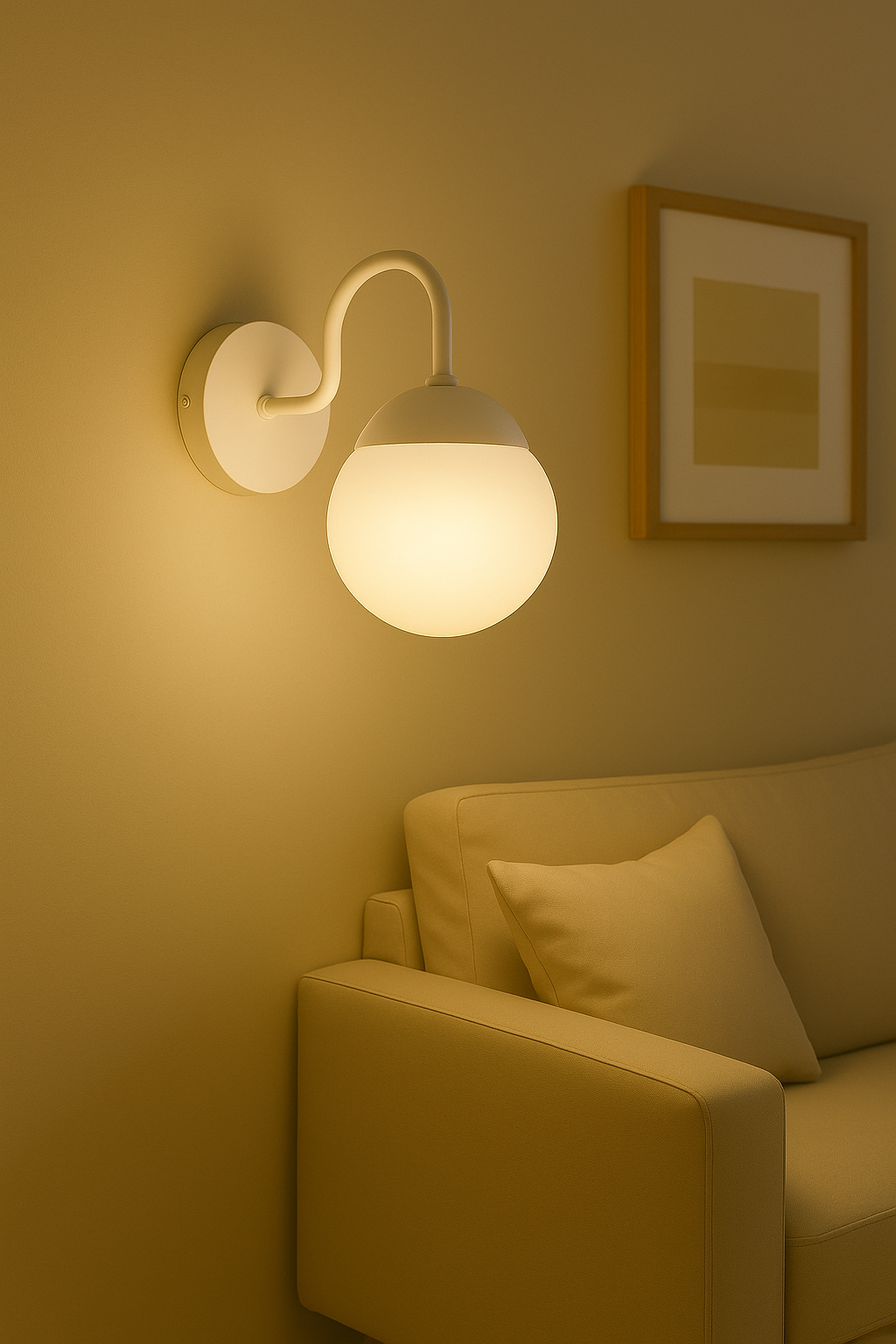 Lavisa - Modern Globe Indoor Wall Lamp
