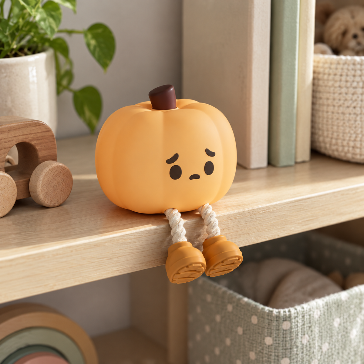 Lavisa - Squishy Pumpkin Silicone Night Light