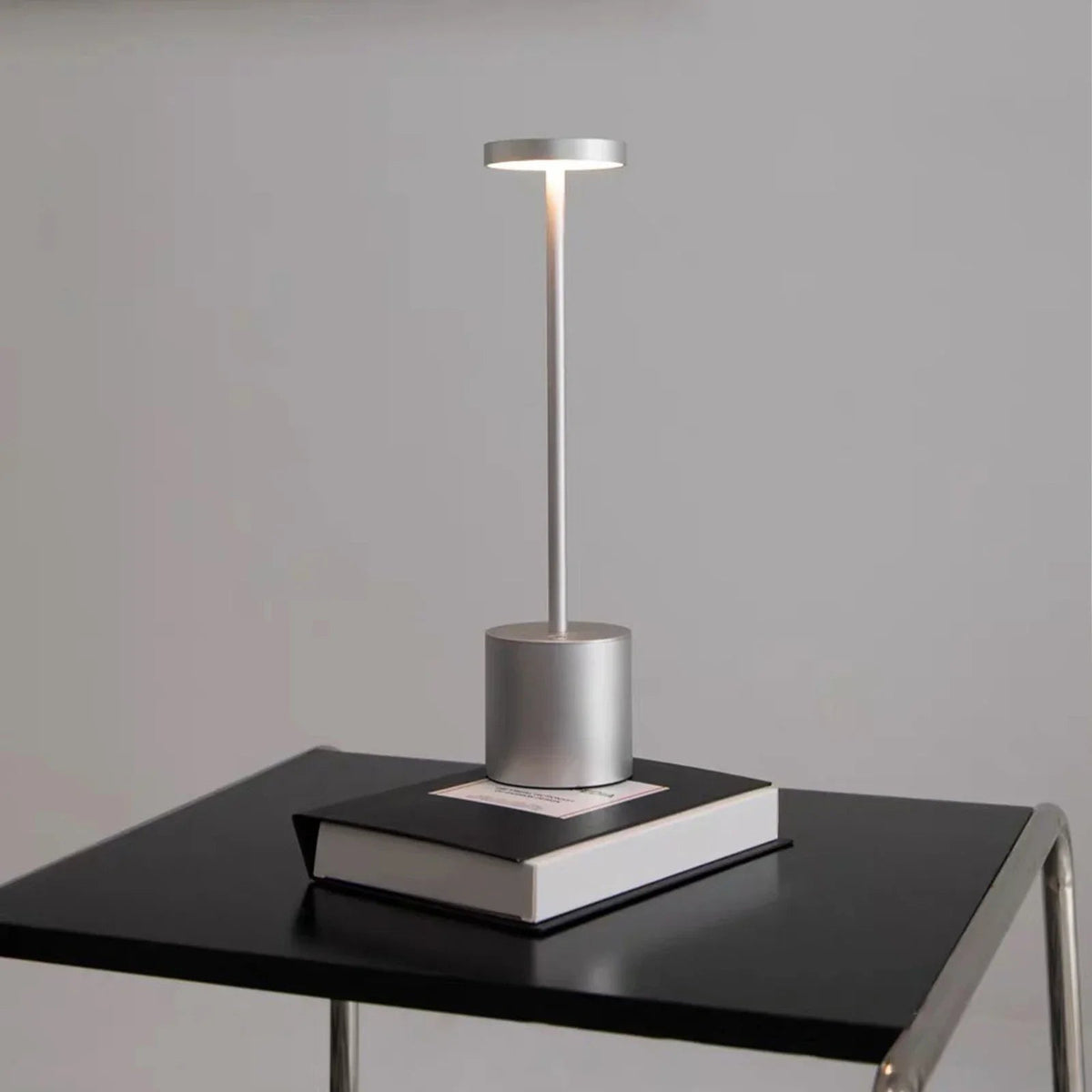 Lavisa modern wireless LED table lamp with touch control and rechargeable battery for desk and bedside (View 13)