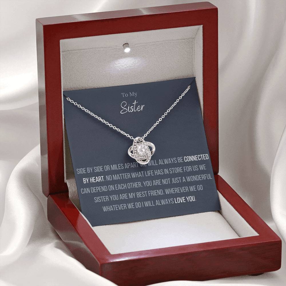 Lavisa - Infinity Love Knot Necklace for Sisters