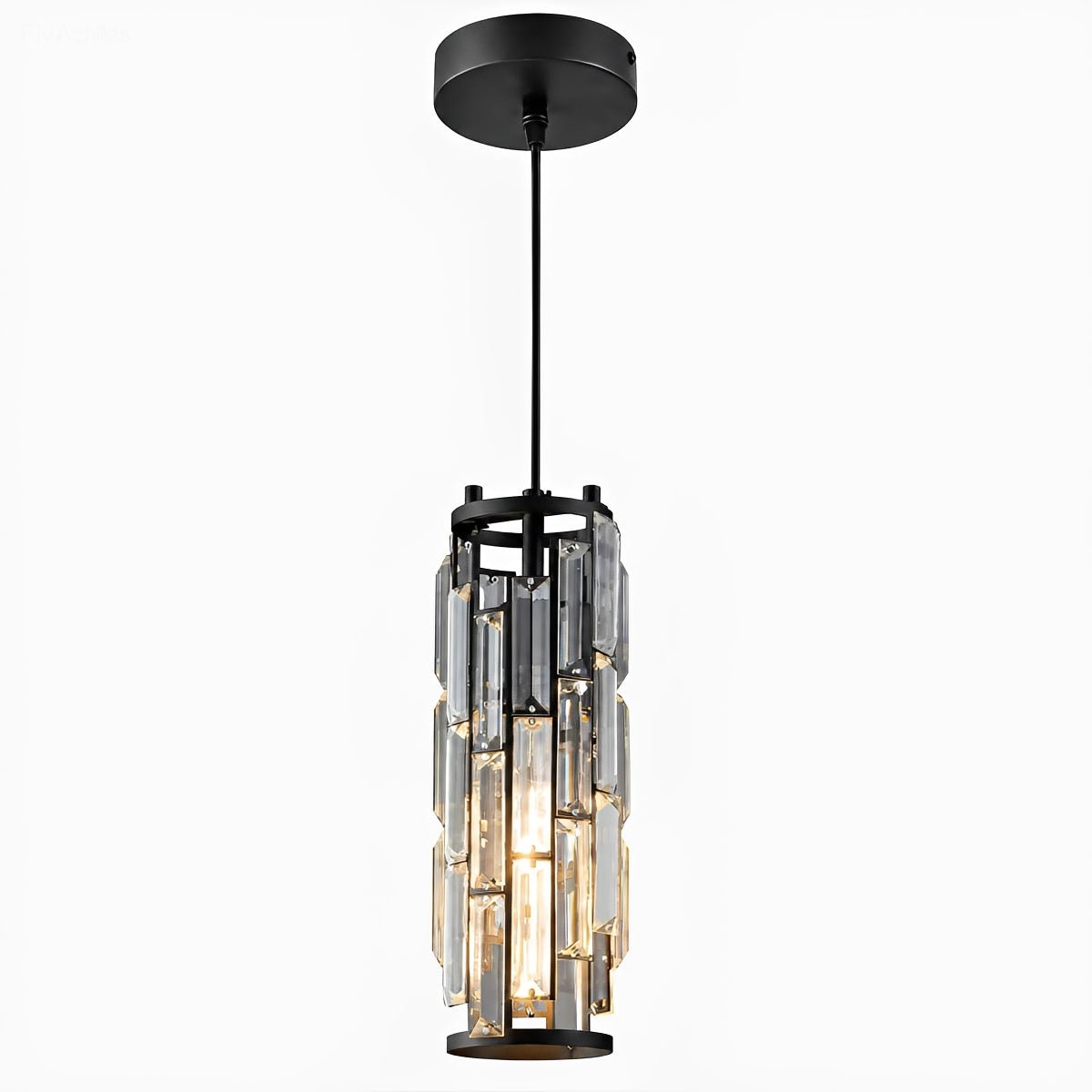 Lavisa - Dimmable Industrial Crystal Glass Pendant Light