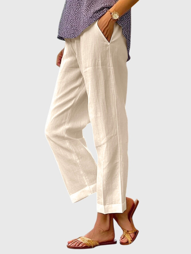 Lavisa - Elegant Women's Tailored Pants - Sophisticated Trousers