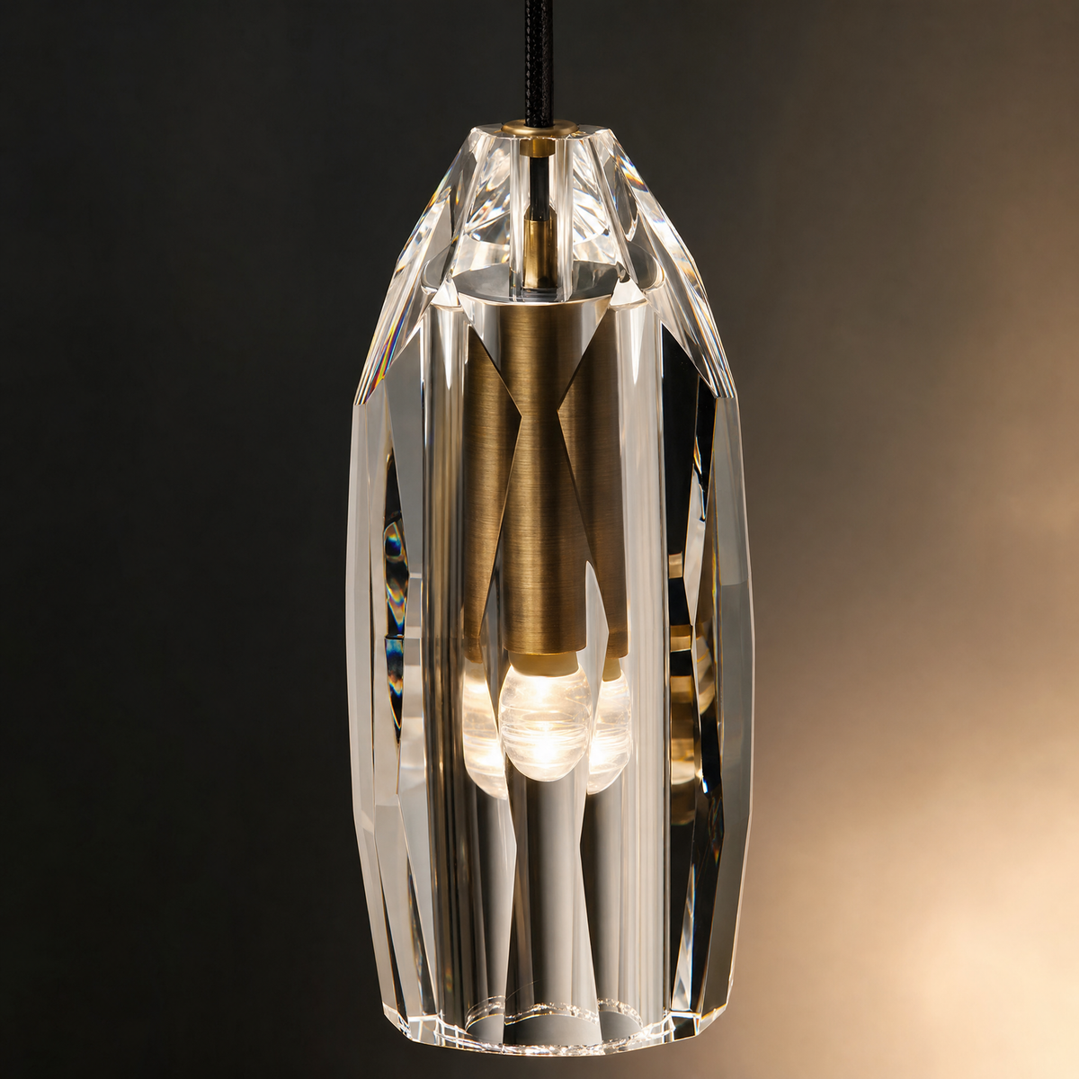 Lavisa - Crystal Geometric Mini Pendant Light