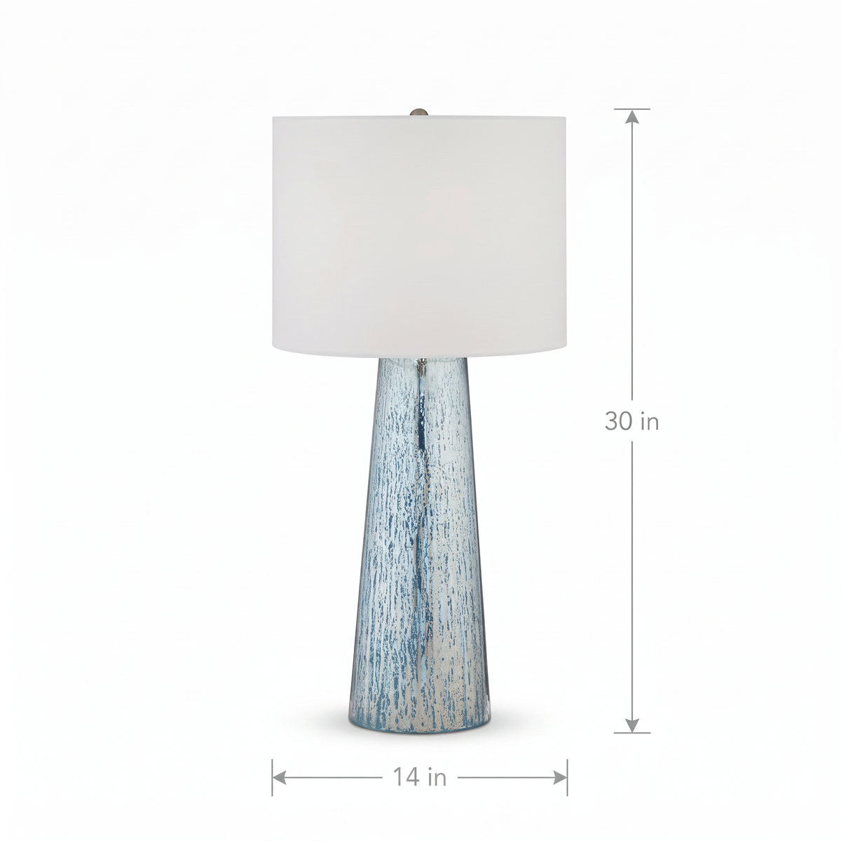 Lavisa - Coastal Mercury Glass Table Lamp