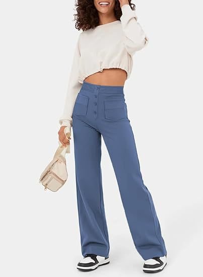 Lavisa - High Waist Stretch Trousers