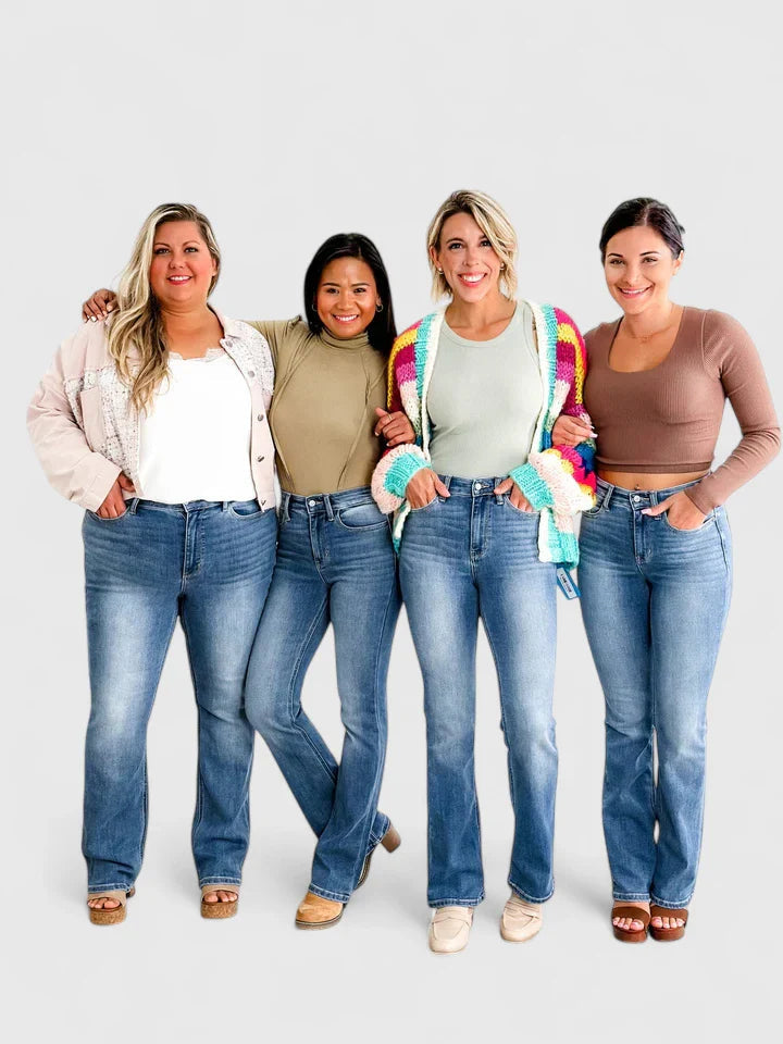 Lavisa - Sophisticated Women's Bootcut Pants - Tummy Control Trousers