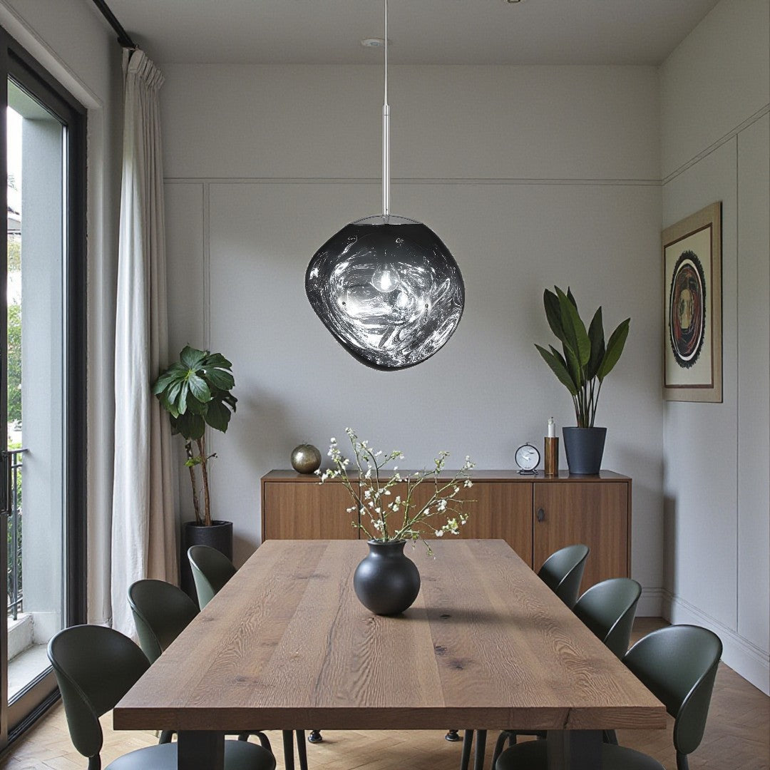 Lavisa - Irregular Globe Hanging Pendant Light