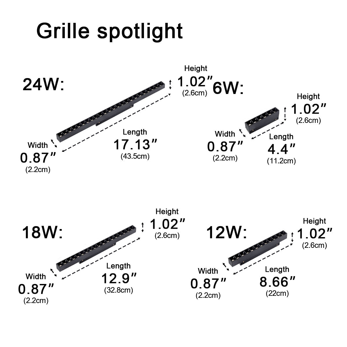 Lavisa - Modern Minimalist Magnetic DIY Recessed LED Track Light