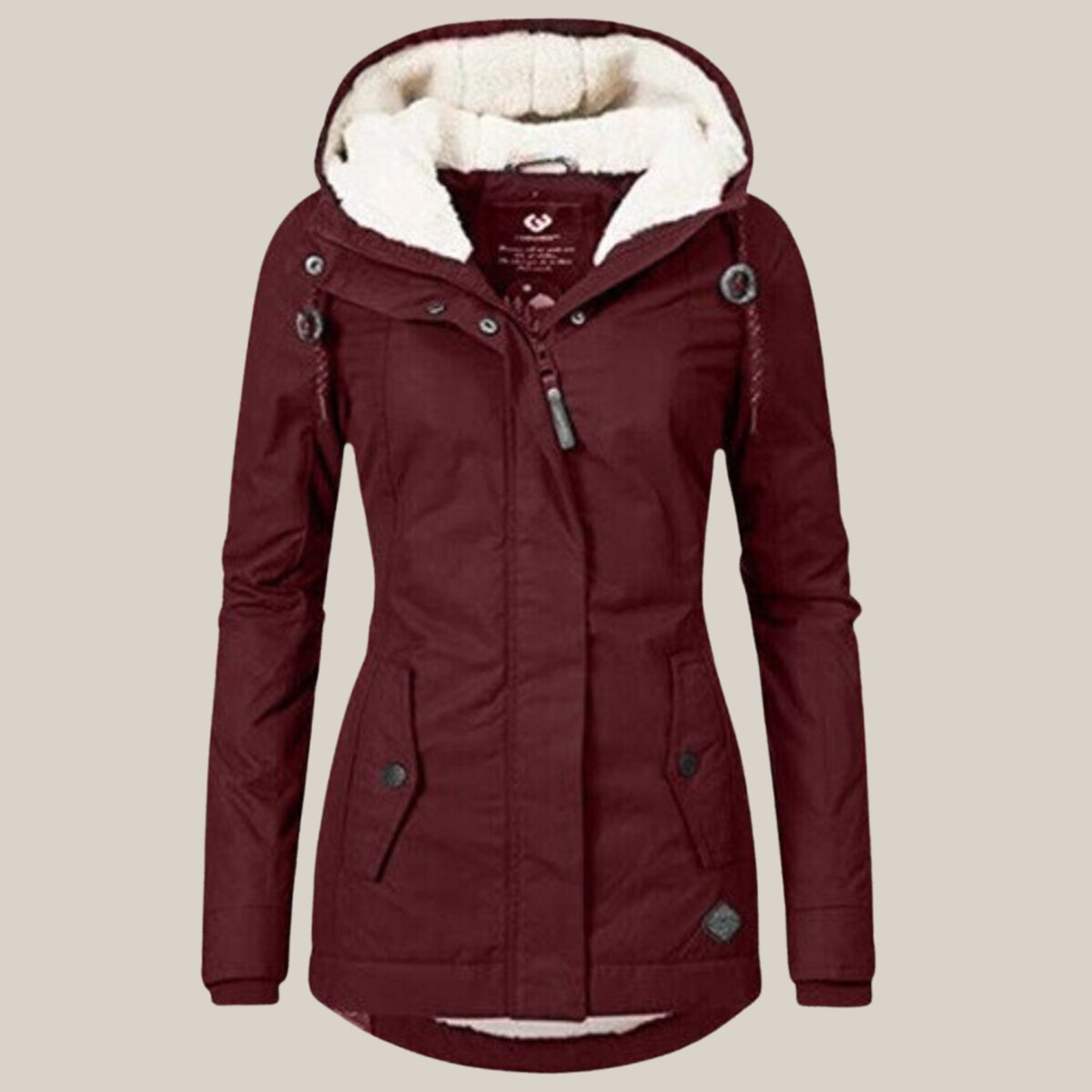 Fleece Lined Hooded Quilted Winter Jacket - Variant Style 12 | Lavisa