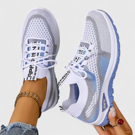 Lavisa - Women's Orthopedic Arch-Support Breathable Mesh Lace-Up Trainers