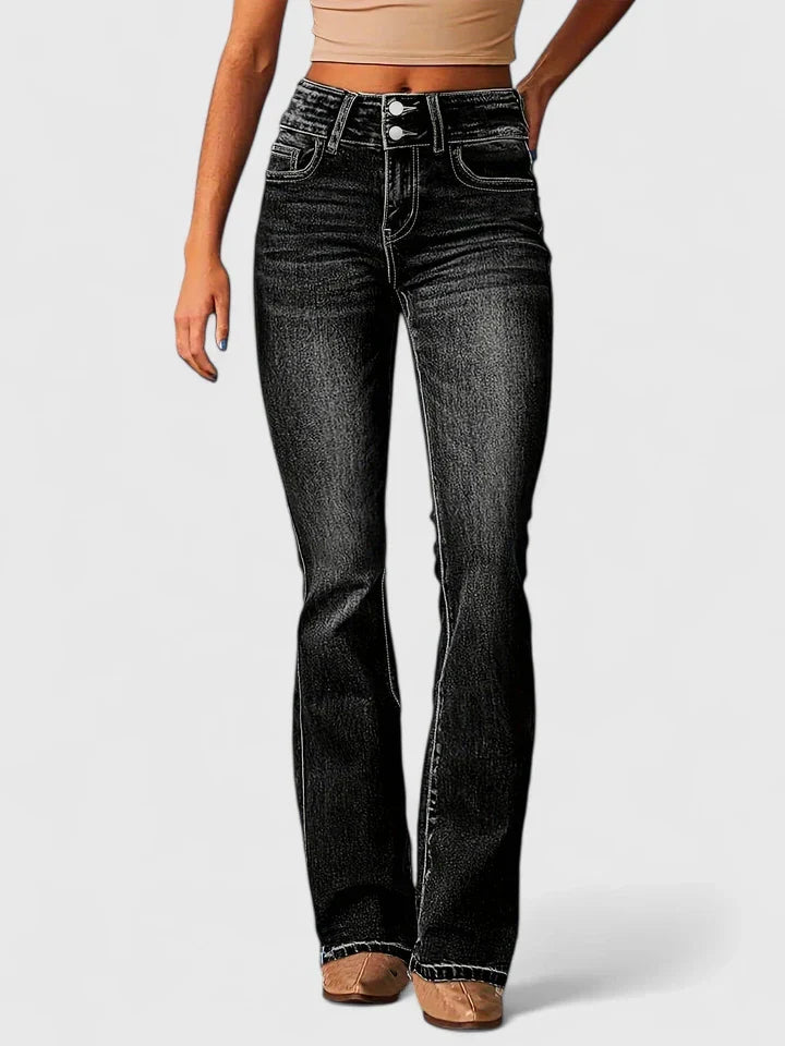 Lavisa - Elegant Slim Fit Stretch Pants