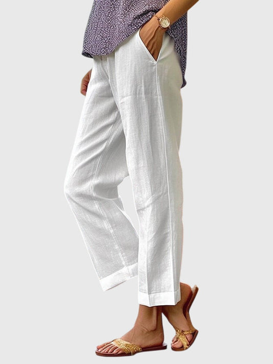 Lavisa - Elegant Women's Tailored Pants - Sophisticated Trousers