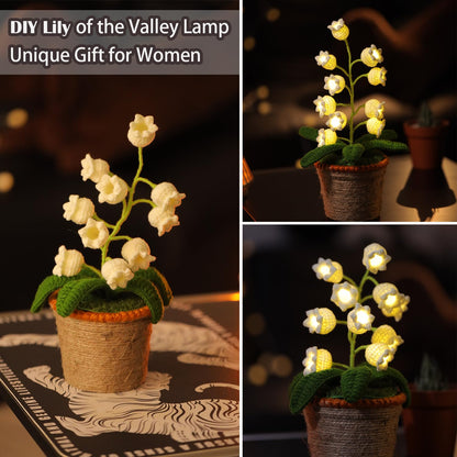 Lavisa - Lily of the Valley Crochet Night Light