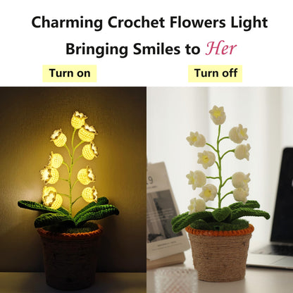 Lavisa - Lily of the Valley Crochet Night Light