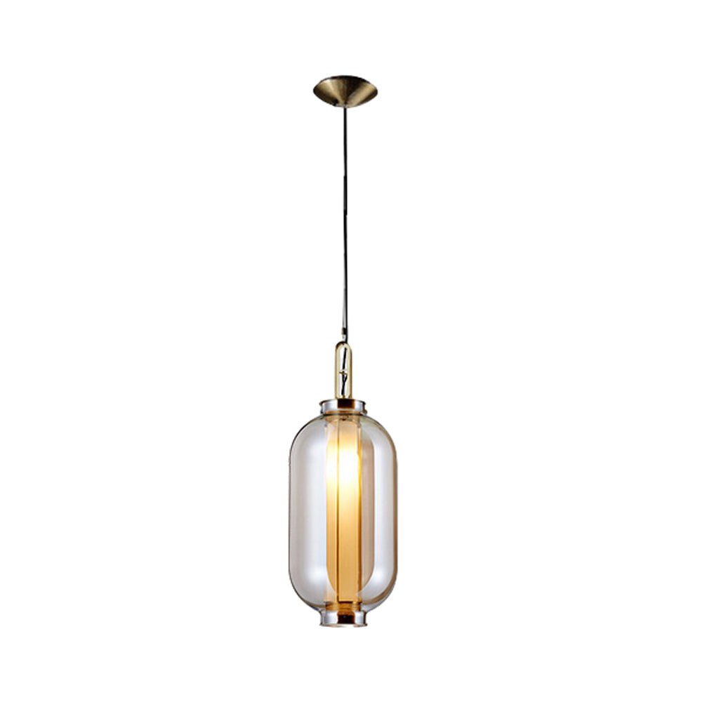Lavisa - Amber Glass Pendant Light