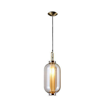 Lavisa - Amber Glass Pendant Light