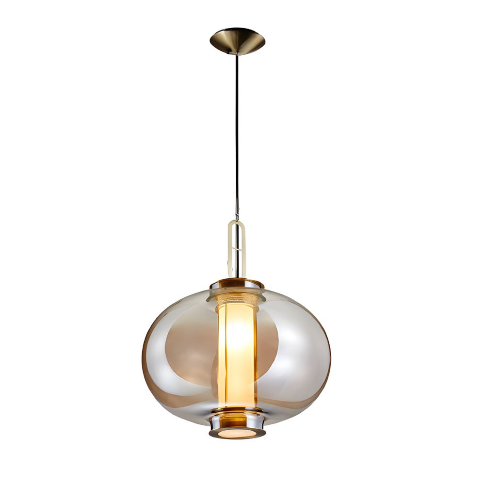 Lavisa - Amber Glass Pendant Light