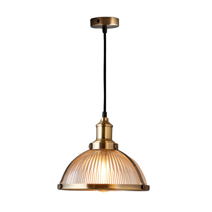 Lavisa - Striped Glass Pendant Light