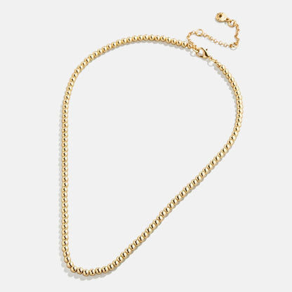 Lavisa - Classic Beaded Filler Necklace - Clasp & Finish View