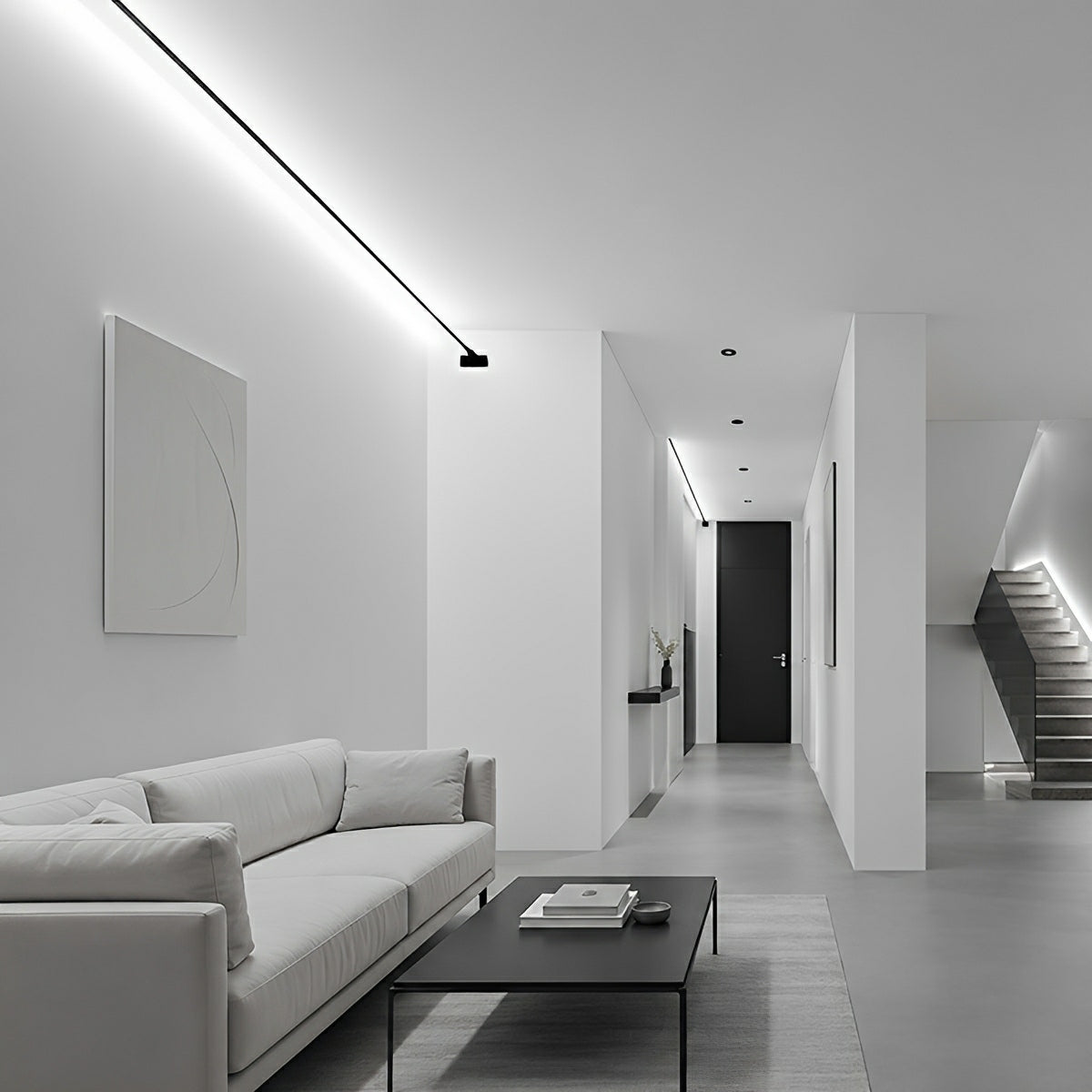Lavisa - Rotatable LED Linear Strip Light Dimmable Indoor Fixture
