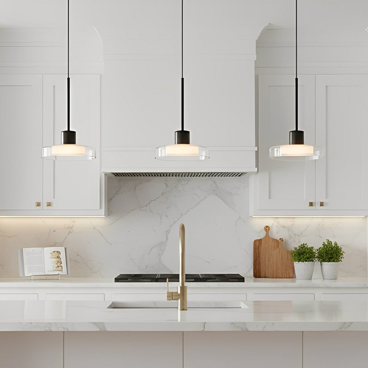 Lavisa - Modern Minimalist Glass Bar Pendant Light