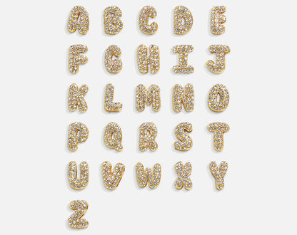 Lavisa - Personalized Bubble Letter Custom Necklace - Box Chain Jewelry - Product Gallery View 10