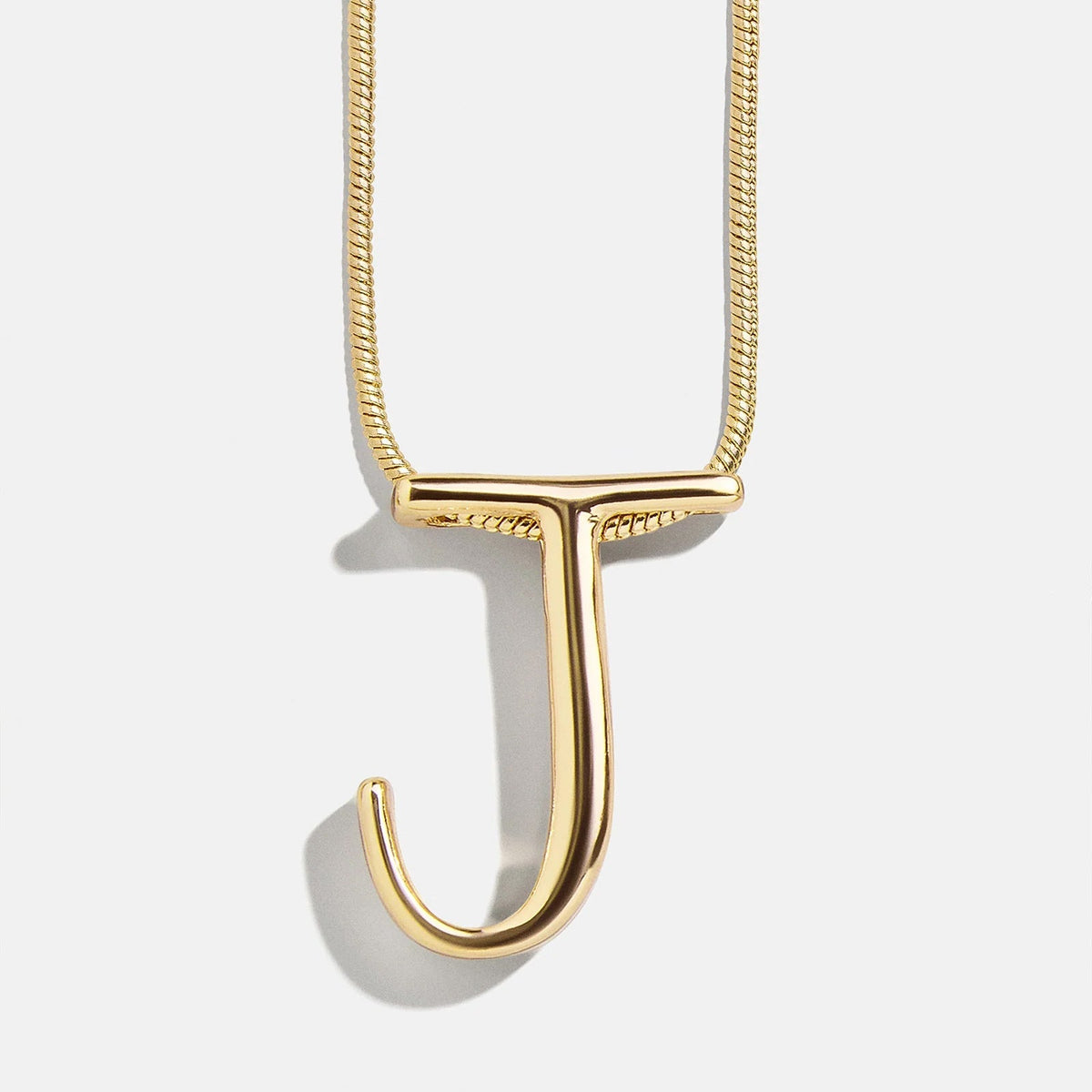 Lavisa - Script Initial Necklace In Swirly Font - Product Gallery View 12