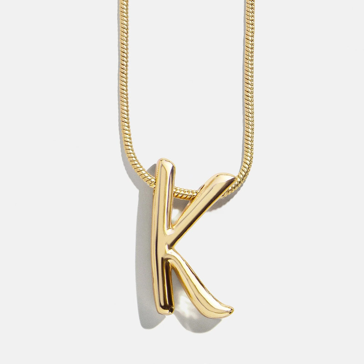Lavisa - Script Initial Necklace In Swirly Font - Product Gallery View 13