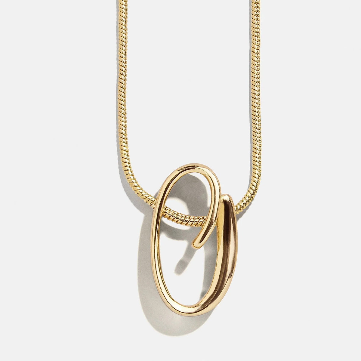 Lavisa - Script Initial Necklace In Swirly Font - Product Gallery View 17