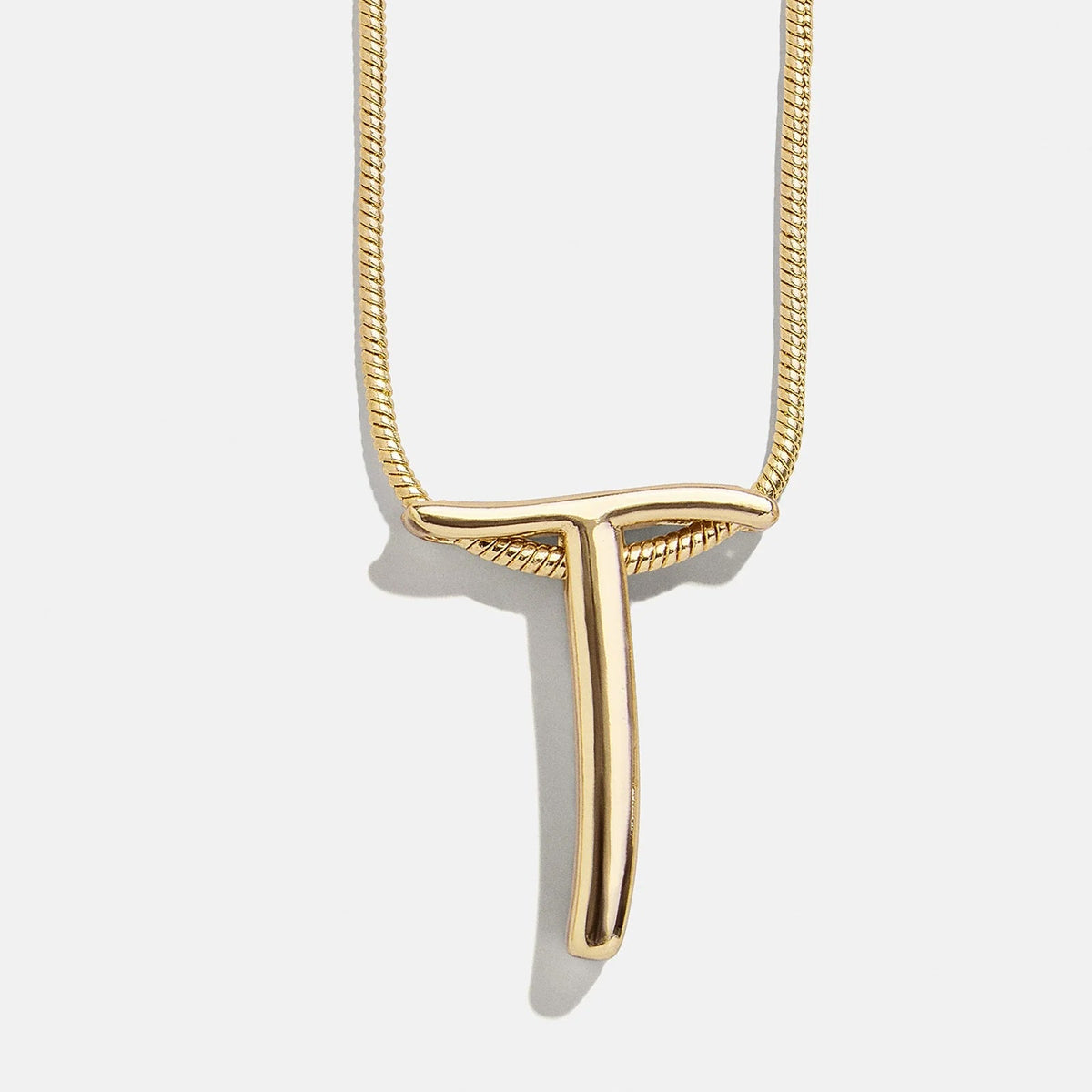 Lavisa - Script Initial Necklace In Swirly Font - Product Gallery View 22