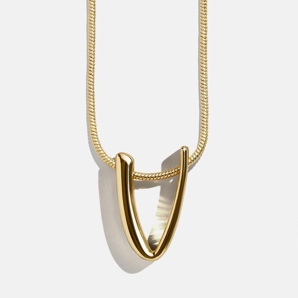 Lavisa - Script Initial Necklace In Swirly Font - Product Gallery View 24