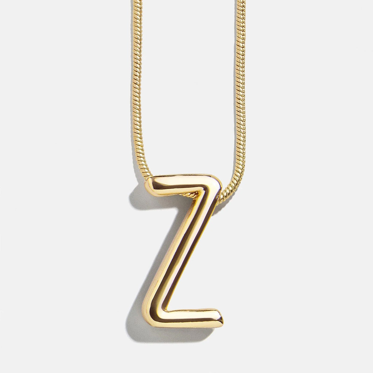 Lavisa - Script Initial Necklace In Swirly Font - Product Gallery View 28