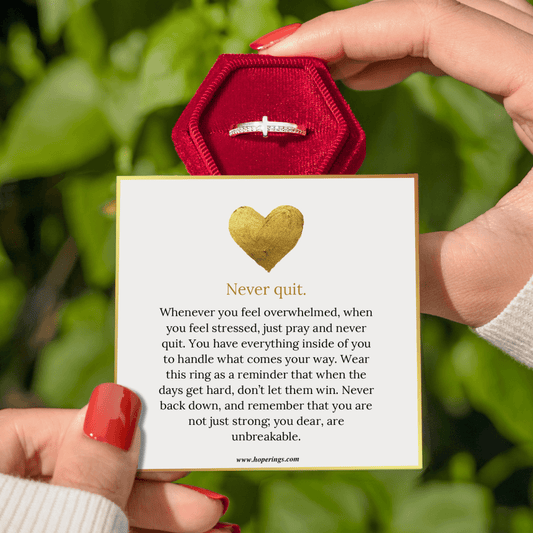 Lavisa - Adjustable Affirmation Ring for Women - Sterling Silver