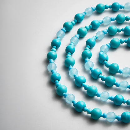 Lavisa - Charlotte Semi-Precious Necklace - Turquoise Bead - Clasp & Finish View