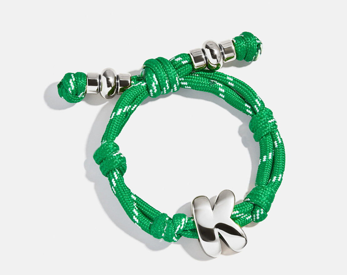 Lavisa - Waterproof Initial Bubble Font Custom Bracelet - Product Gallery View 7