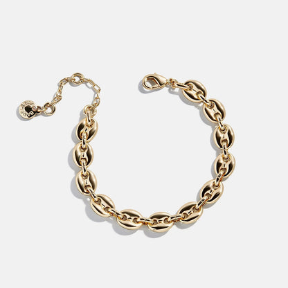 Lavisa gold mariner chain bracelet displayed on a clean background