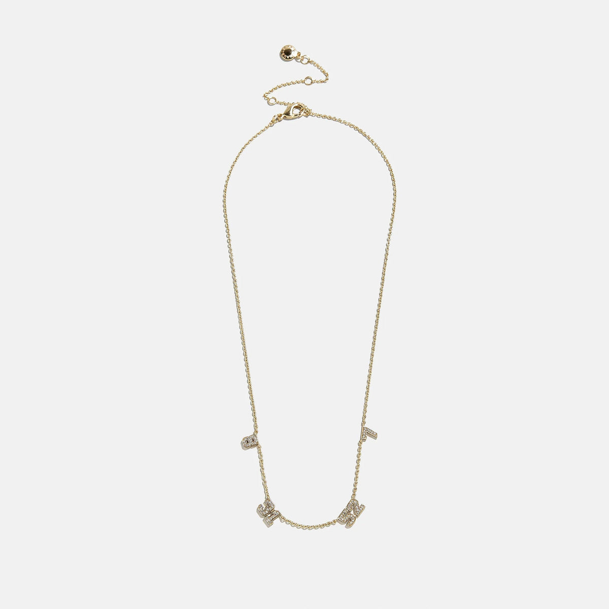 Lavisa - Varsity Gold/Pavé Number Custom Necklace - Product Gallery View 10