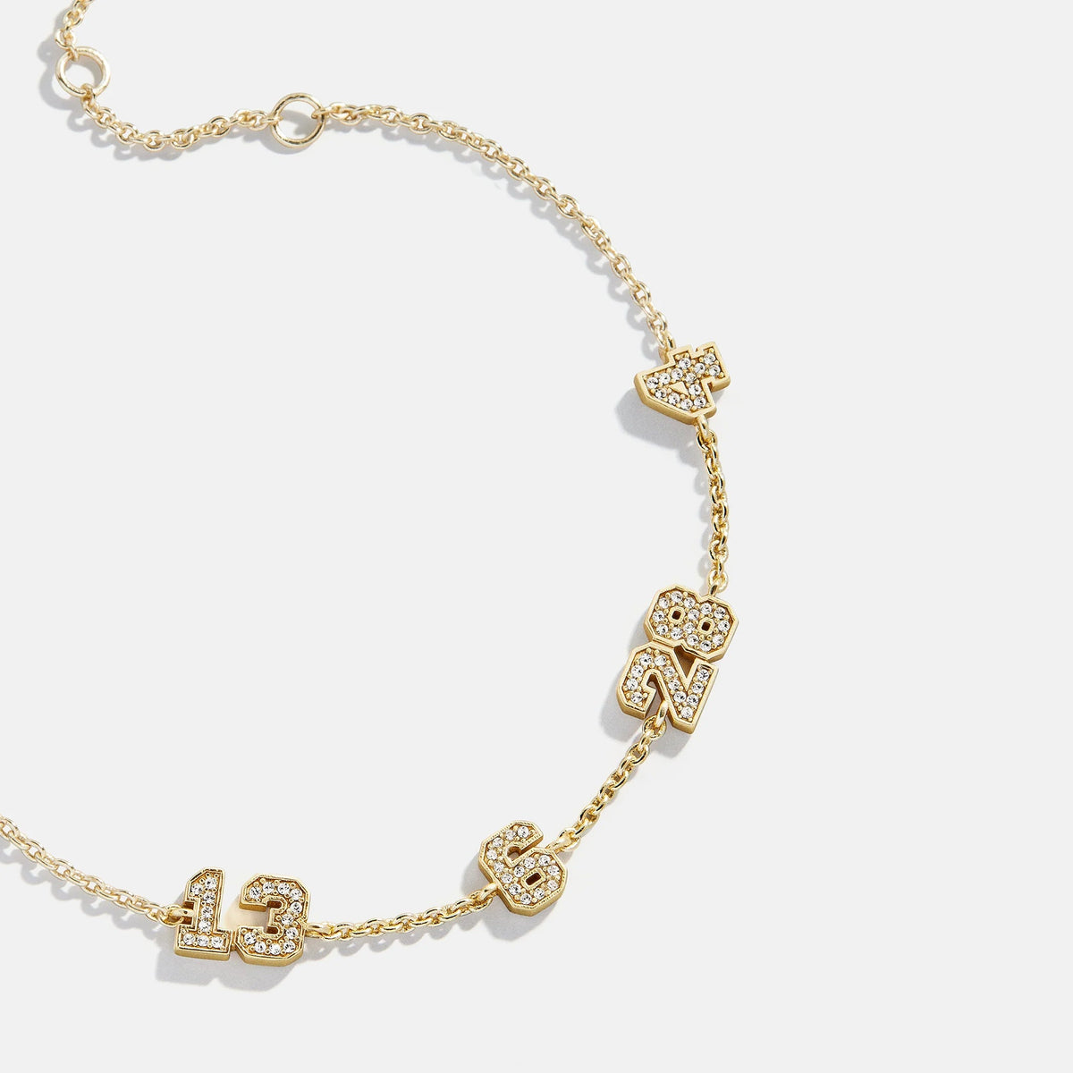 Lavisa - Custom Varsity Number Bracelet - Product Gallery View 12