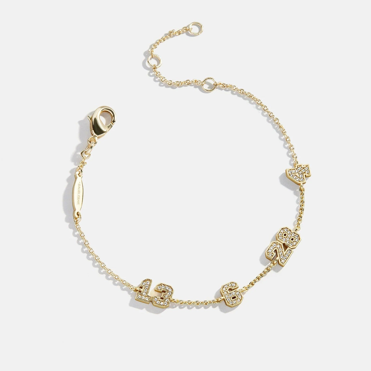Lavisa - Custom Varsity Number Bracelet - Product Gallery View 10