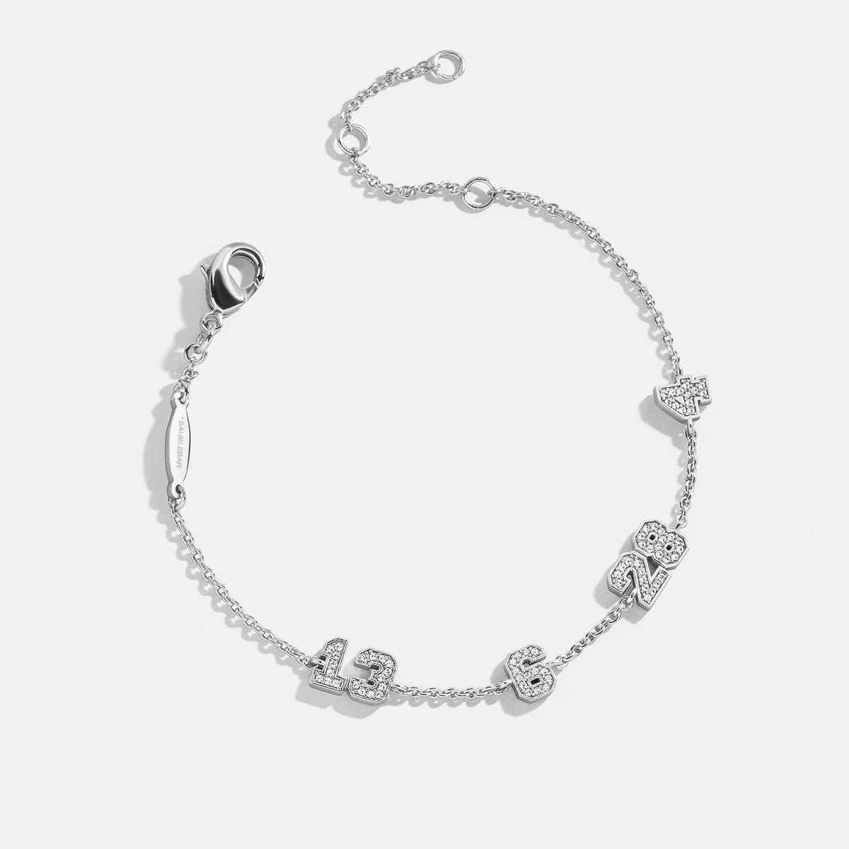 Lavisa - Custom Varsity Number Station Bracelet - Product Gallery View 10
