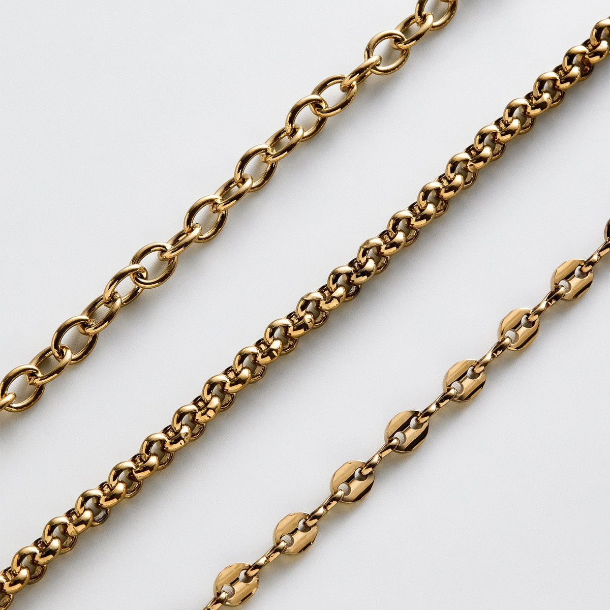 Lavisa - Waterproof Chain Bracelet Set - Clasp & Finish View