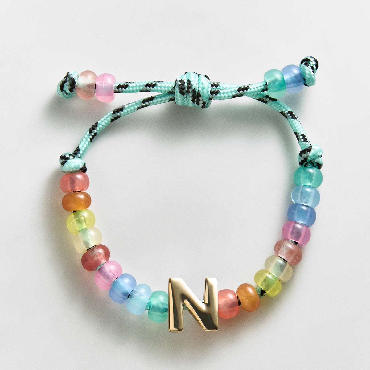Lavisa - Waterproof Initial Beaded Bracelet - Product Gallery View 14