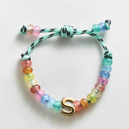 Lavisa - Waterproof Initial Beaded Bracelet - Product Gallery View 18